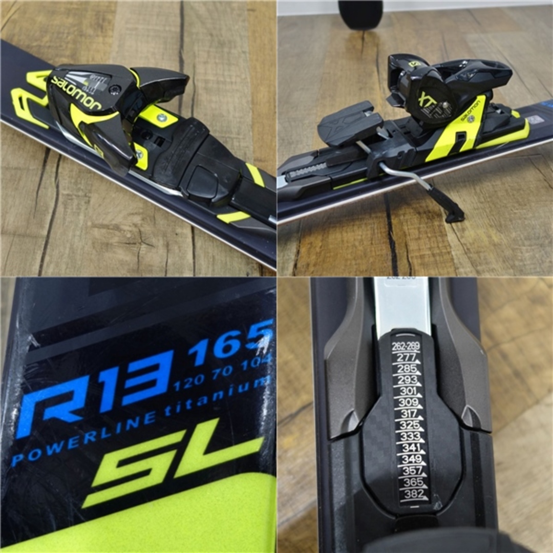 サロモン SALOMON X-RACE SC SL 165cm センター70mm サロモン SALOMON X-RACE SC SL 165cm センター70mm
