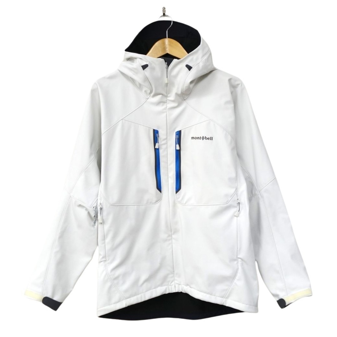 モンベル mont-bell パウダーシェッドパーカ メンズL ホワイト モンベル mont-bell パウダーシェッドパーカ メンズL ホワイト