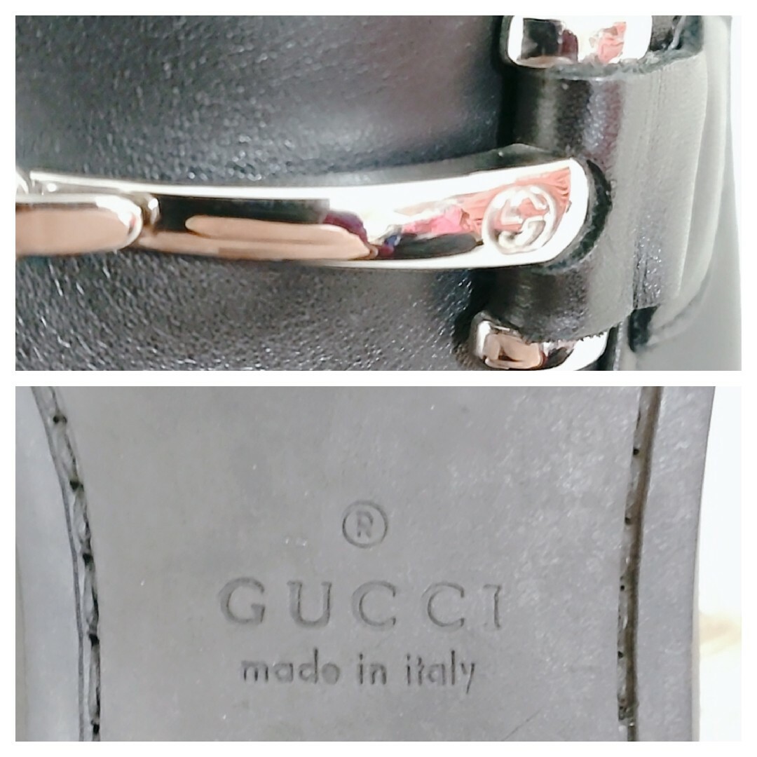 Gucci(グッチ)のGUCCI  グッチ ローファー  革靴   ビジネスシューズ  黒　ブラック メンズの靴/シューズ(ドレス/ビジネス)の商品写真