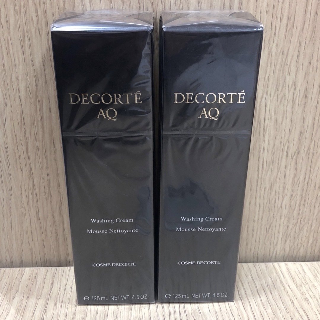 COSME DECORTE(コスメデコルテ)の◆コスメデコルテ AQ ウォッシング クリーム 129g ×2個セット コスメ/美容のスキンケア/基礎化粧品(洗顔料)の商品写真