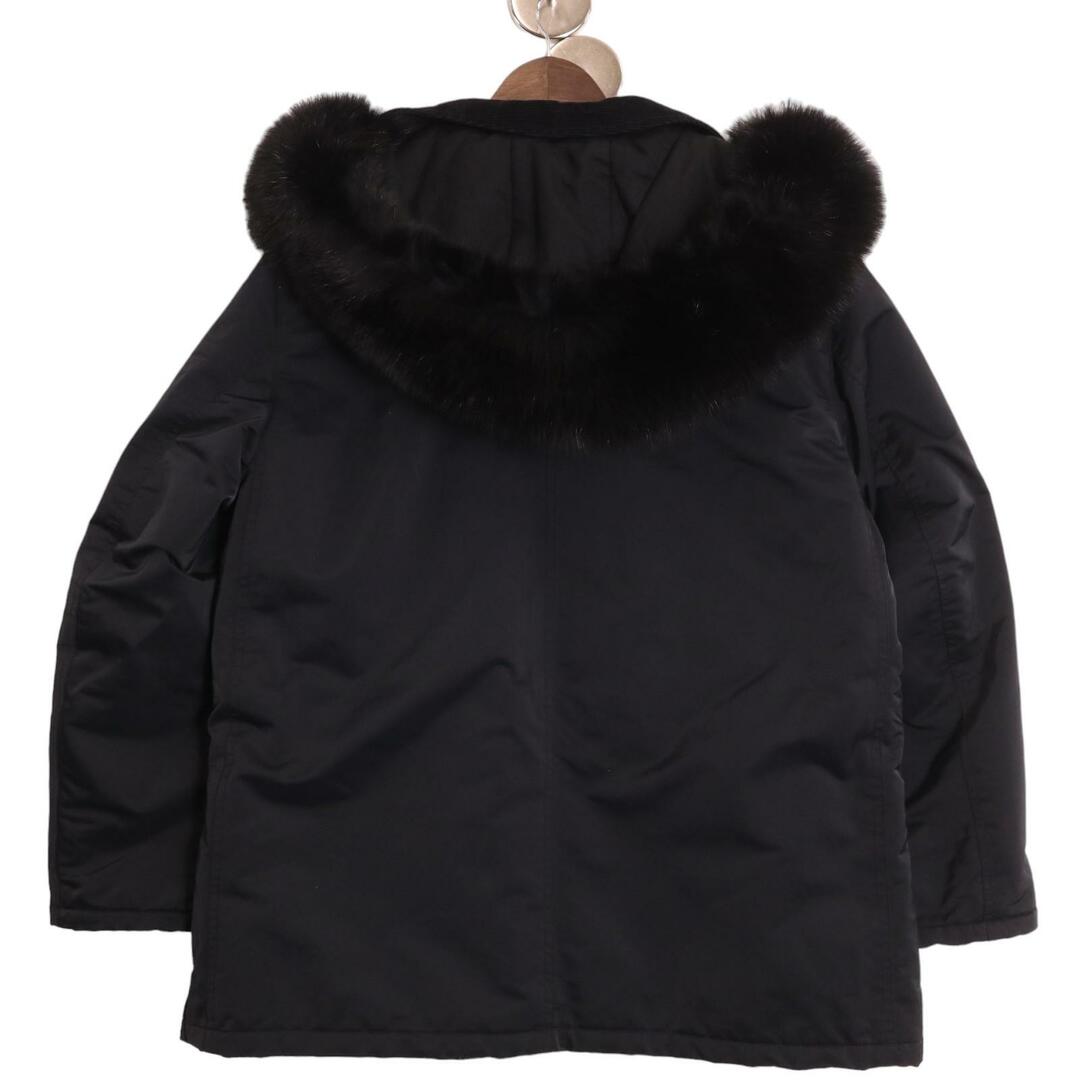 BLAMINK(ブラミンク)のブラミンク 23AW 7925-230-0372 ブラック ウール100 8ボタンコート 1 メンズのジャケット/アウター(その他)の商品写真