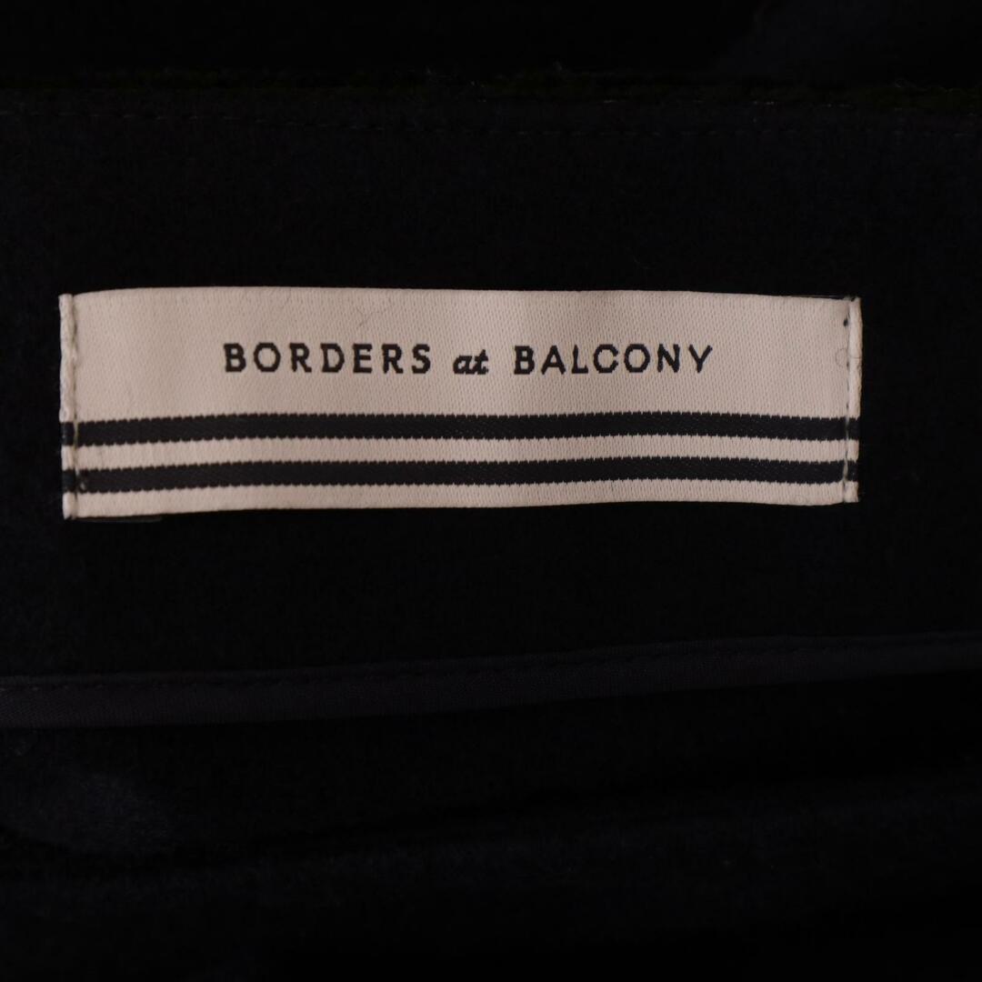 BORDERS at BALCONY(ボーダーズアットバルコニー)のボーダーズアットバルコニー 19AW ネイビー BD1921-3H-08 メルトンジャージーウールスカート 38 レディースのスカート(その他)の商品写真