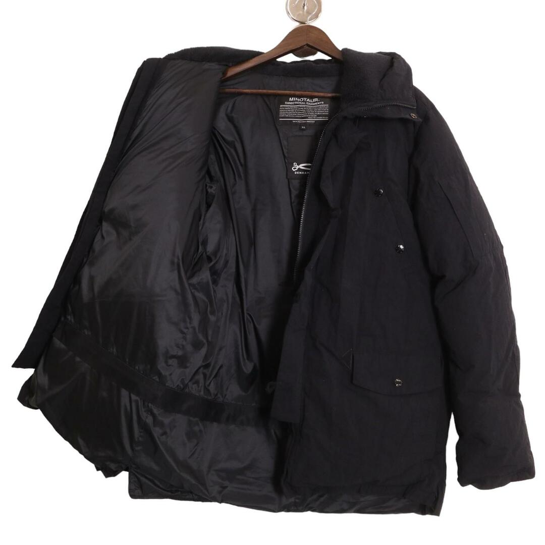 DENHAM(デンハム)のデンハム ×MINOTAUR 黒 N-3B ﾌｰﾃｯﾄﾞﾀﾞｳﾝｼﾞｬｹｯﾄ XL メンズのジャケット/アウター(その他)の商品写真