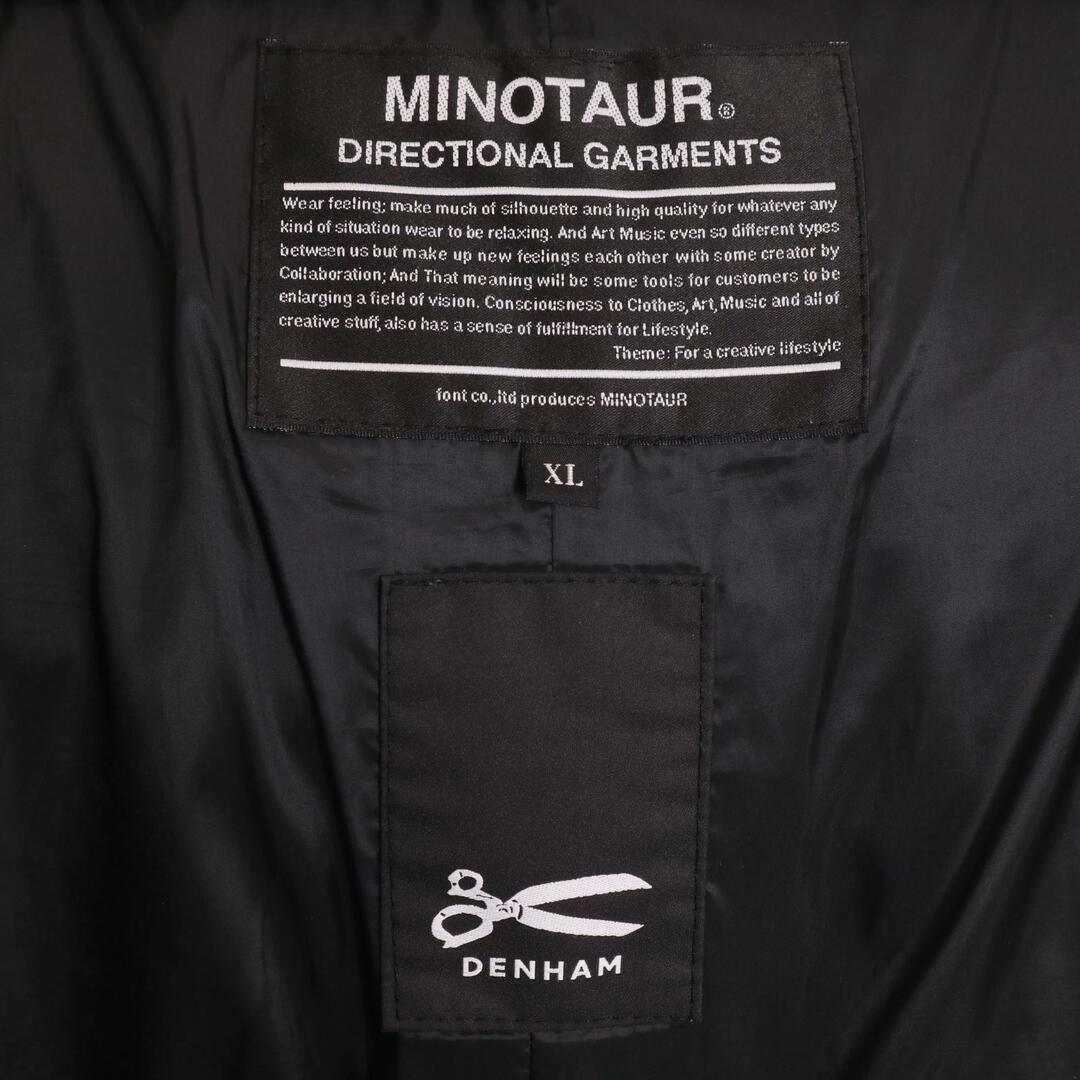 DENHAM(デンハム)のデンハム ×MINOTAUR 黒 N-3B ﾌｰﾃｯﾄﾞﾀﾞｳﾝｼﾞｬｹｯﾄ XL メンズのジャケット/アウター(その他)の商品写真