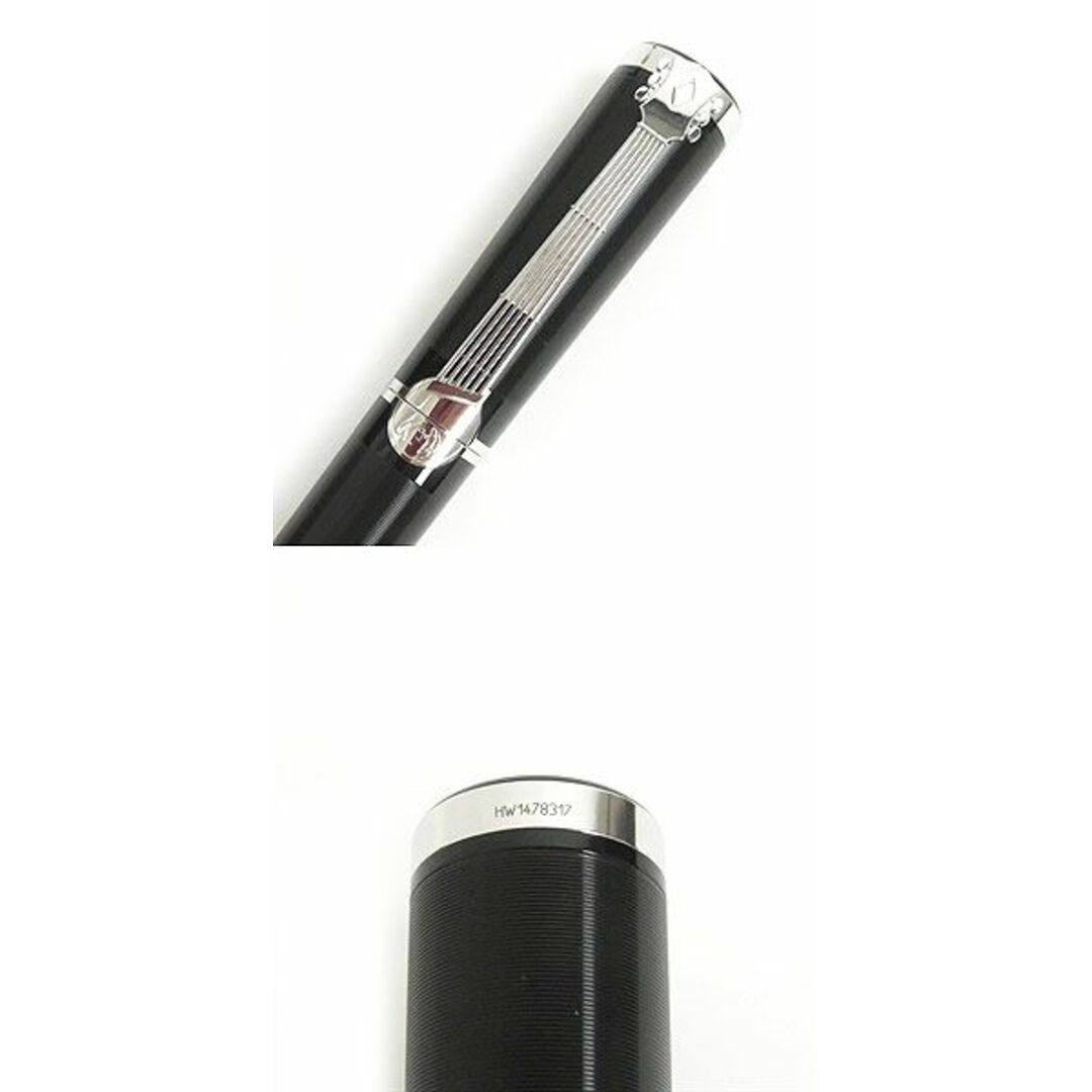 MONTBLANC(モンブラン)の未使用品□MONTBLANC/モンブラン ドネーションペン ジョン・レノン スペシャルエディション ペン先18K Mニブ 万年筆 黒×銀 ドイツ製 箱付 t14-st30327-006 インテリア/住まい/日用品の文房具(ペン/マーカー)の商品写真