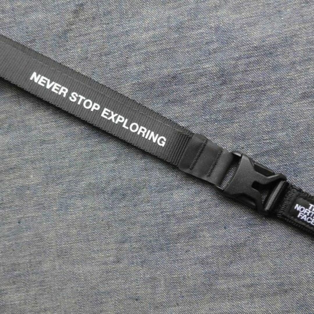 THE NORTH FACE(ザノースフェイス)のTNF Lanyard NN32437 K 新品 IDカード スマホ ストラップ スマホ/家電/カメラのスマホアクセサリー(ネックストラップ)の商品写真