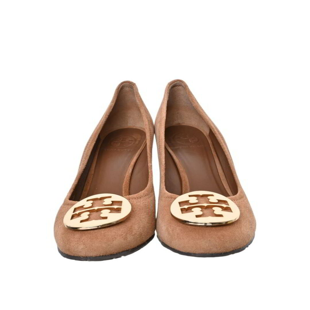 Tory Burch(トリーバーチ)のTORY BURCH スエード レザー パンプス レディースの靴/シューズ(ハイヒール/パンプス)の商品写真