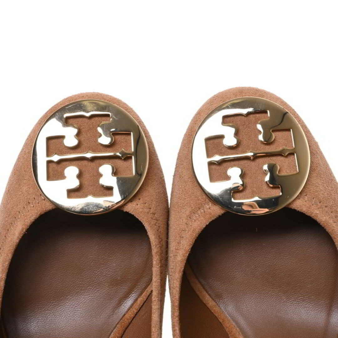 Tory Burch(トリーバーチ)のTORY BURCH スエード レザー パンプス レディースの靴/シューズ(ハイヒール/パンプス)の商品写真