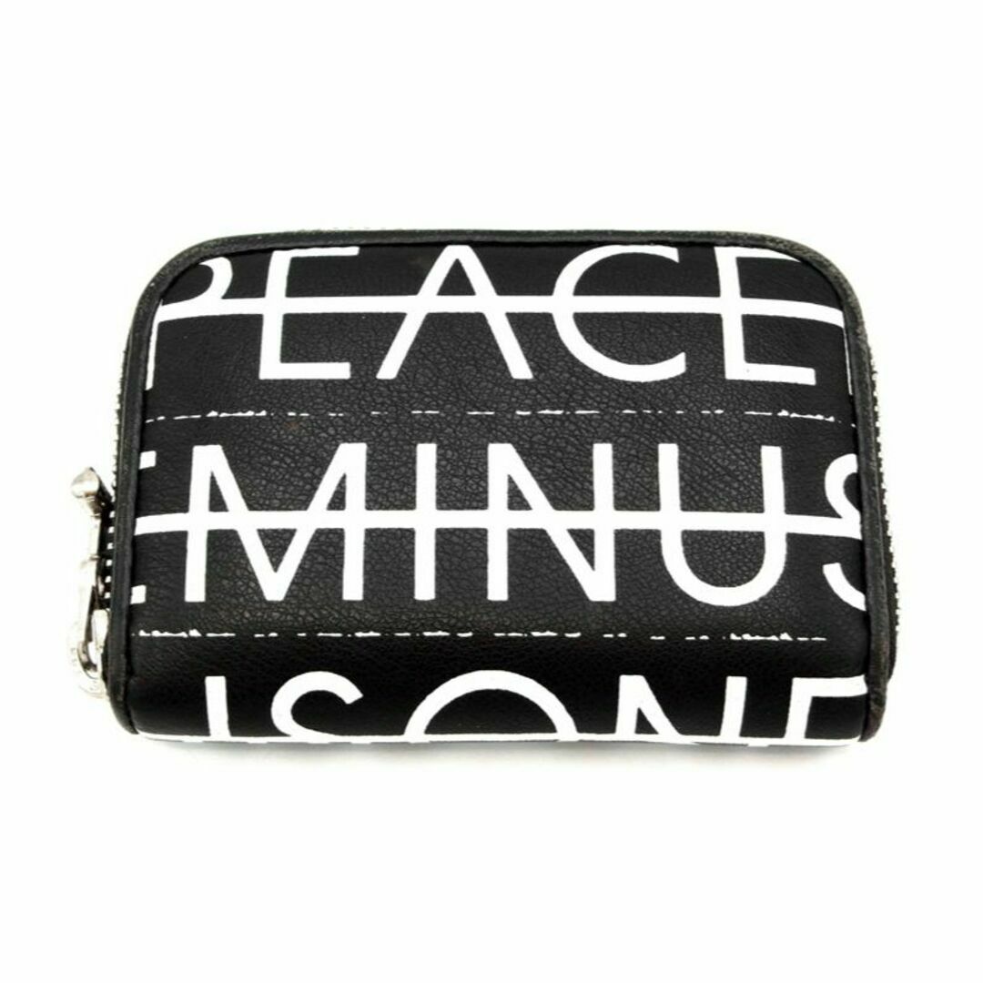 PEACEMINUSONE(ピースマイナスワン)のピースマイナスワン PEACEMINUSONE ■ 【 CARD HOLDER 】 ロゴ プリント カード ケース　w17905 メンズのファッション小物(名刺入れ/定期入れ)の商品写真