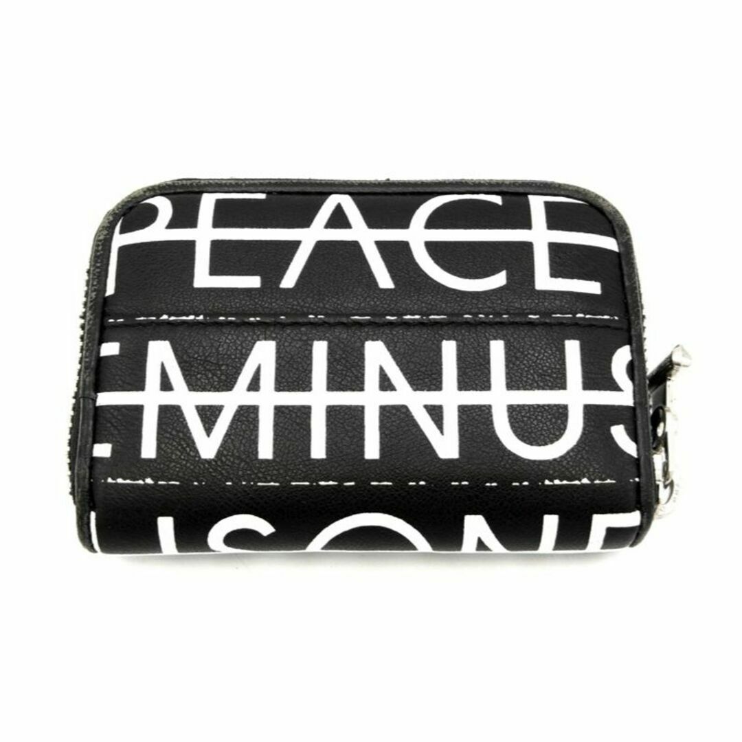 PEACEMINUSONE(ピースマイナスワン)のピースマイナスワン PEACEMINUSONE ■ 【 CARD HOLDER 】 ロゴ プリント カード ケース　w17905 メンズのファッション小物(名刺入れ/定期入れ)の商品写真