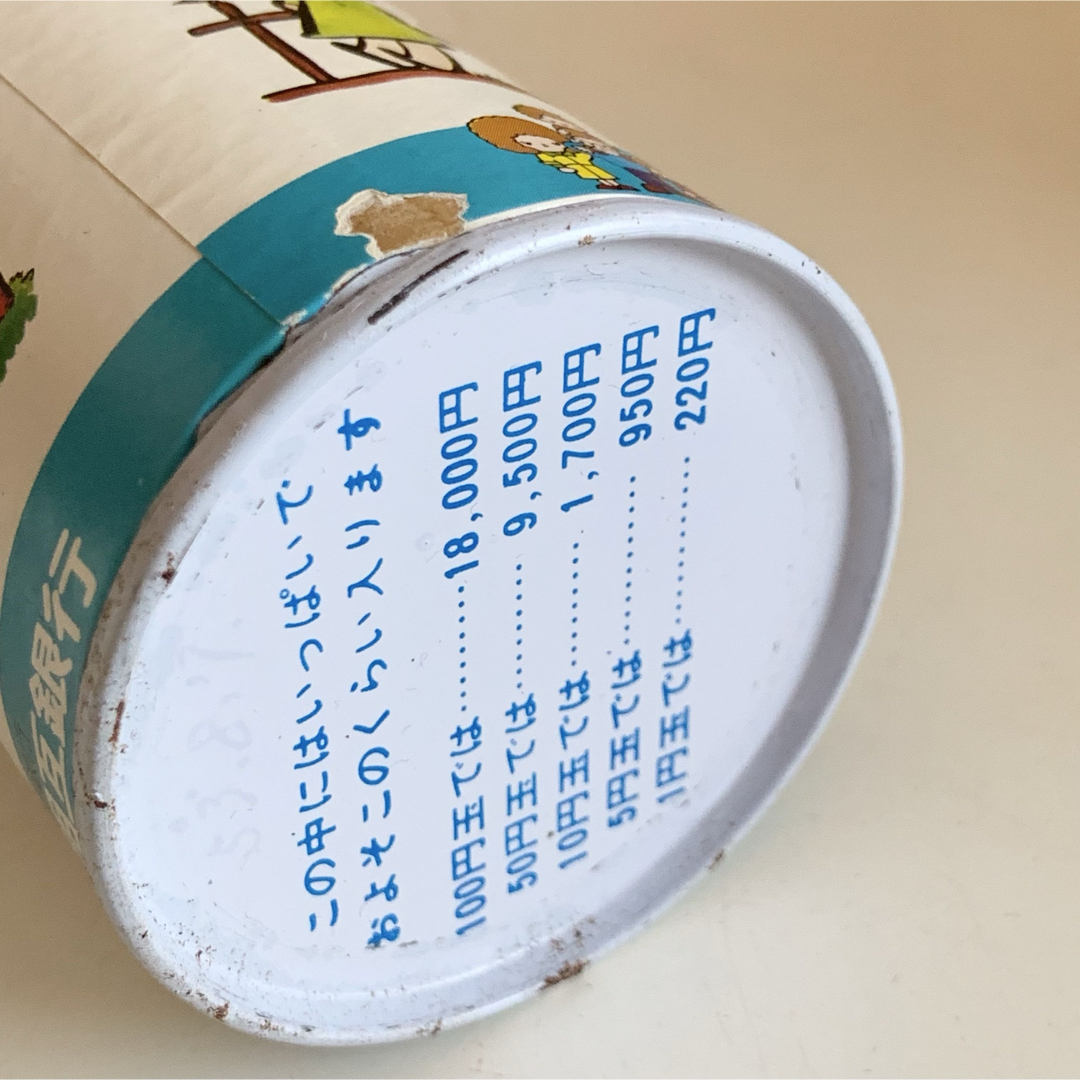 ☆匿名配送 缶型貯金箱 東邦相互銀行 昭和レトロ銀行貯金箱 限定 ☆匿名配送 缶型貯金箱 東邦相互銀行 昭和レトロ銀行貯金箱 限定
