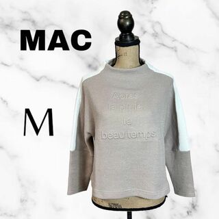 マック(MAC)の【MAC】バイカラーハイネックニット(ニット/セーター)