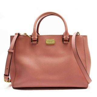 マイケルコース(Michael Kors)のマイケルコース Michael Kors ハンドバッグ ショルダーバッグ レザー ピンク レディース 送料無料【中古】 g1999a(ハンドバッグ)