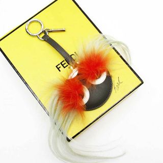 フェンディ(FENDI)のフェンディ FENDI チャーム ミラー モンスター レザー/ファー マルチカラー ユニセックス 送料無料【中古】 g2075e(チャーム)