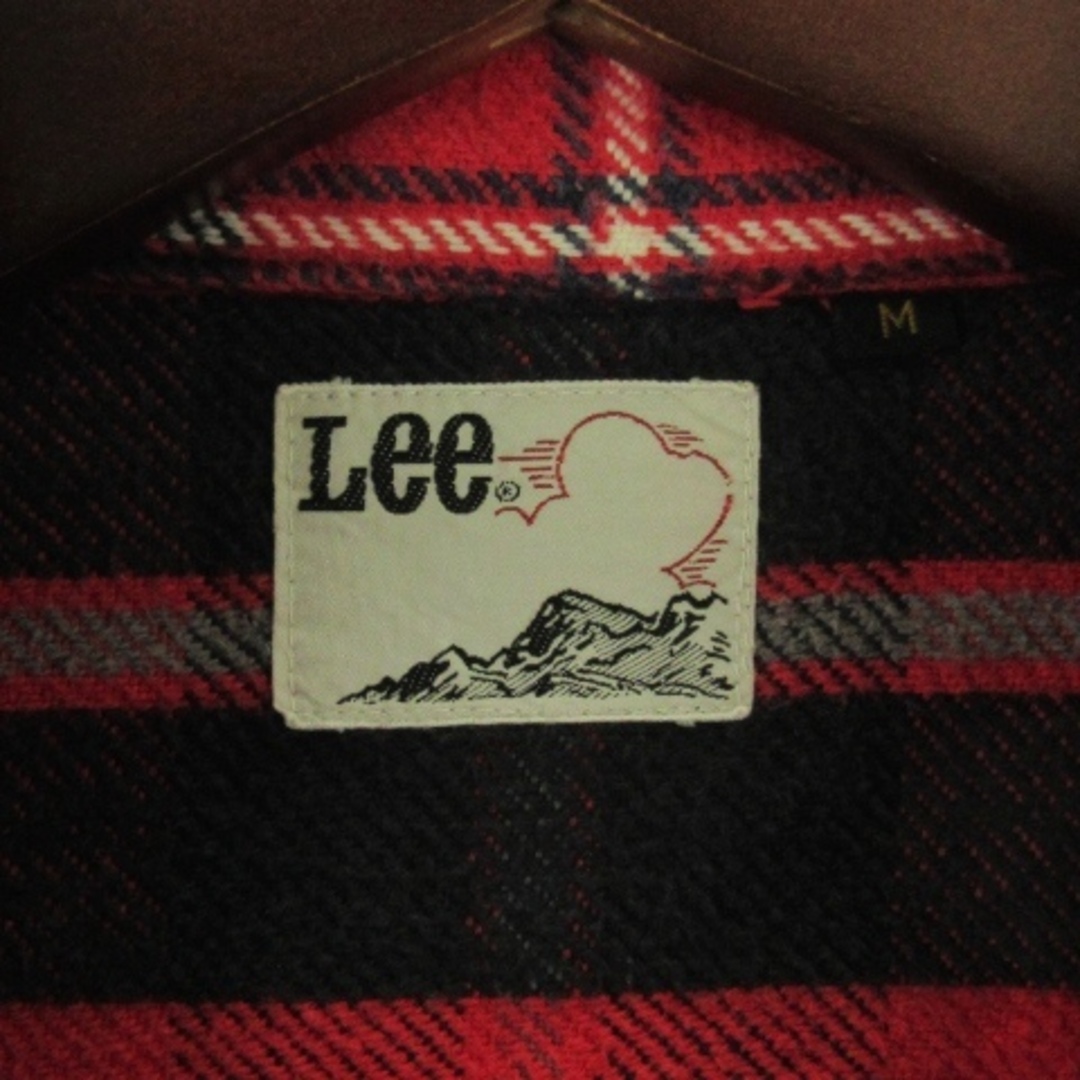 Lee(リー)のリー LEE ネルシャツ 長袖 チェック コットン レッド M メンズのトップス(シャツ)の商品写真