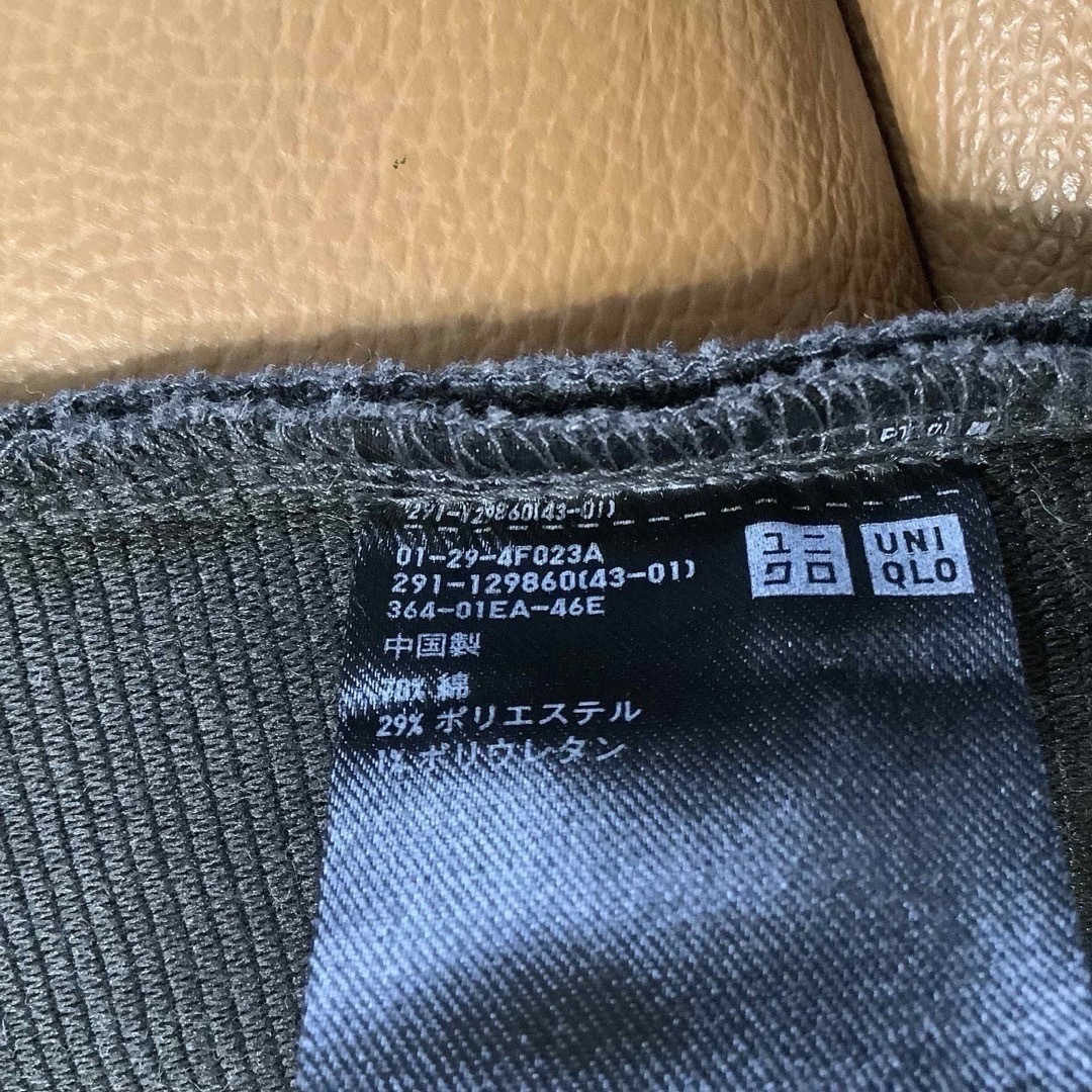 UNIQLO(ユニクロ)の美品UNIQLO ユニクロ リップルノースリーブ ワンピース XXL レディースのワンピース(ひざ丈ワンピース)の商品写真