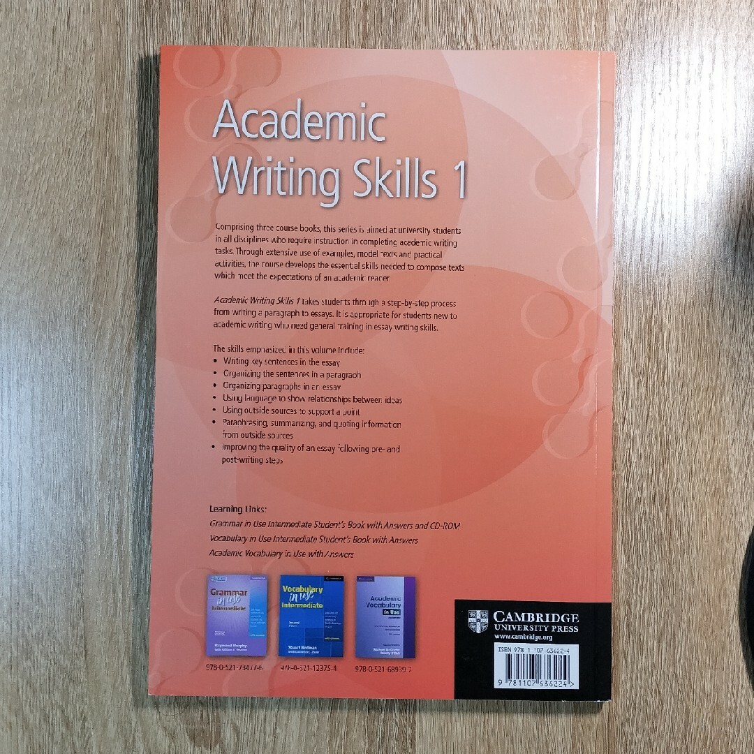 Academic Writing Skills 1 Student's Book エンタメ/ホビーの本(語学/参考書)の商品写真