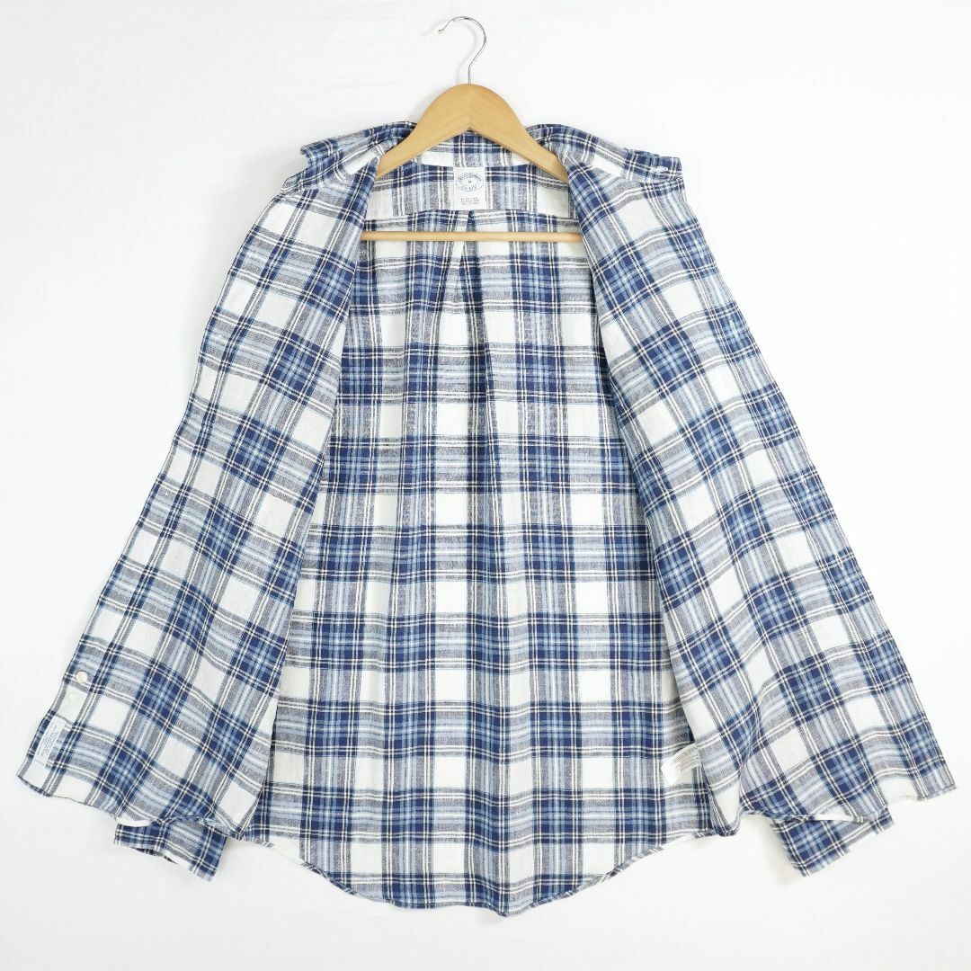 Brooks Brothers(ブルックスブラザース)のBrooks Brothers LINEN SHIRTS M SH24012 メンズのトップス(シャツ)の商品写真