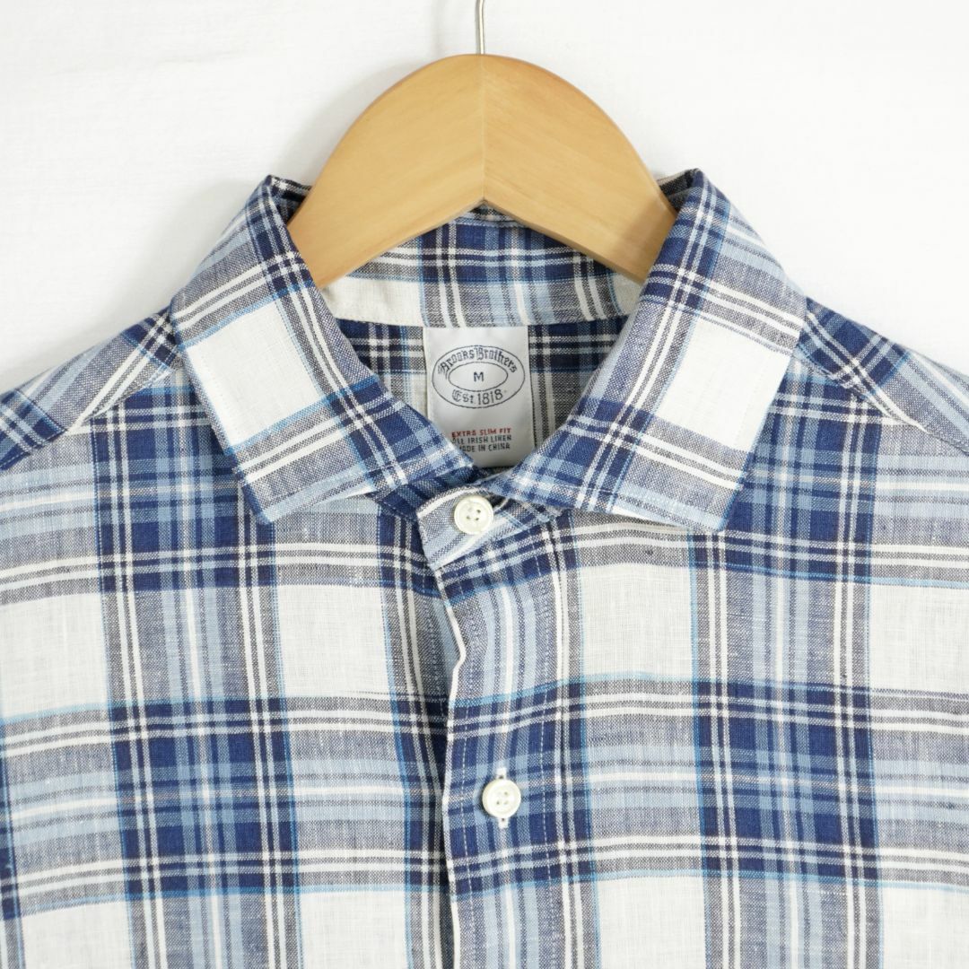 Brooks Brothers(ブルックスブラザース)のBrooks Brothers LINEN SHIRTS M SH24012 メンズのトップス(シャツ)の商品写真