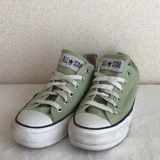 コンバース(CONVERSE)のコンバース　オールスター　スニーカー　レディース　23.5cn 洗濯済み(スニーカー)