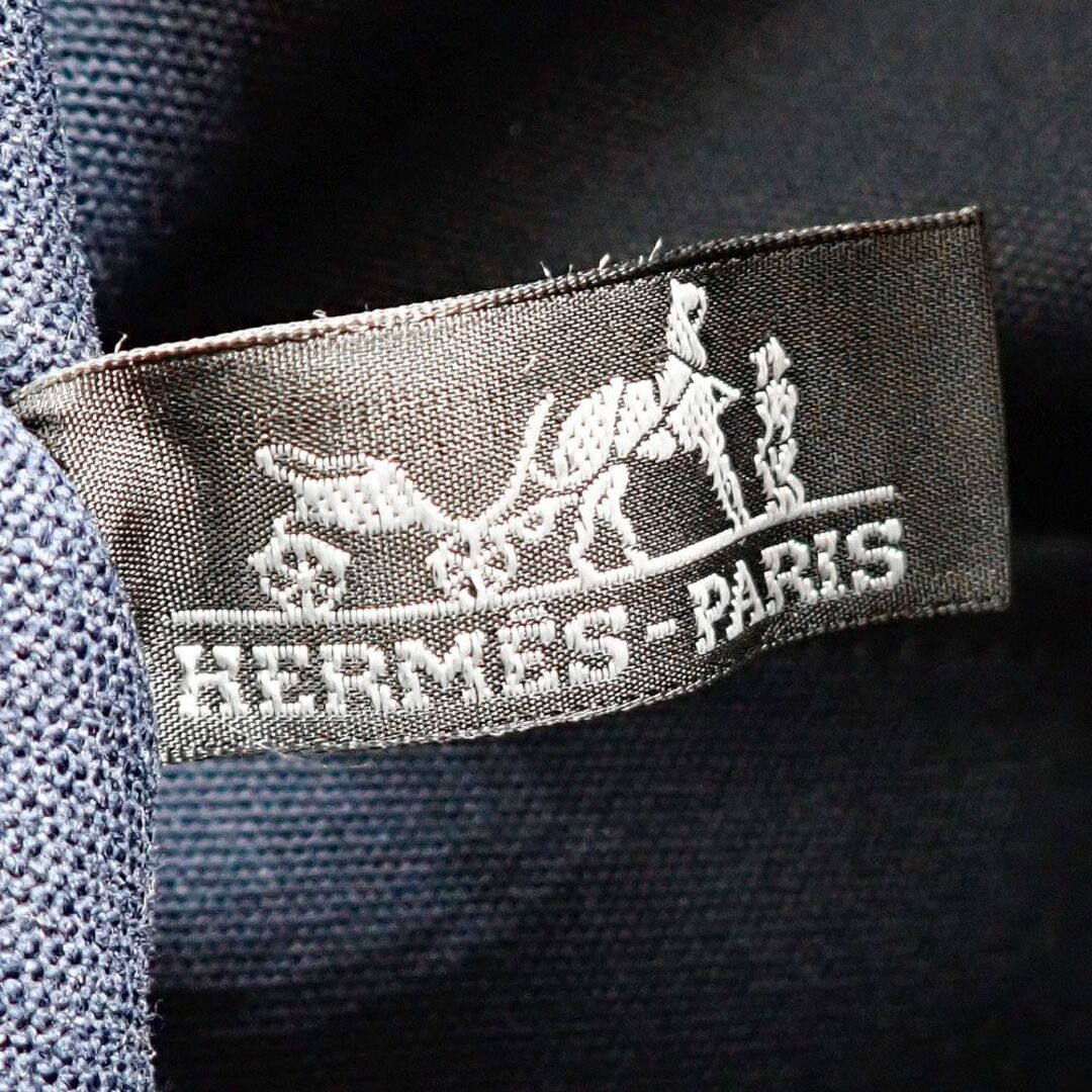 Hermes(エルメス)の未使用品 エルメス フールトゥ カバス トートバッグ ネイビー カーキ コットンキャンバス 縦長  レディースのバッグ(トートバッグ)の商品写真