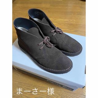 クラークス(Clarks)のClarks DESERT BOOT スエード デザートブーツ　ダークブラウン(ブーツ)