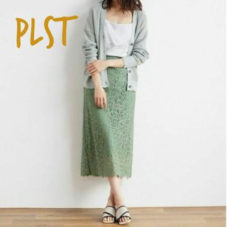 プラステ(PLST)のPLST　プレステ　レースミモザスカート(その他)