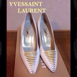 サンローラン(Saint Laurent)のYSL美品パンプス(ハイヒール/パンプス)