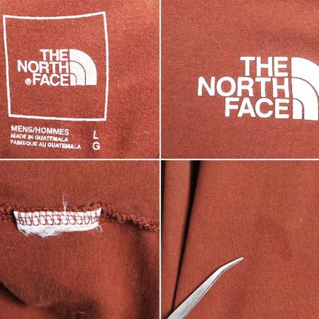 THE NORTH FACE(ザノースフェイス)のノースフェイス 両面 プリント 長袖 Tシャツ メンズ L / The North Face アウトドア ロンT プリントT ロゴT バックプリント クルーネック メンズのトップス(Tシャツ/カットソー(七分/長袖))の商品写真