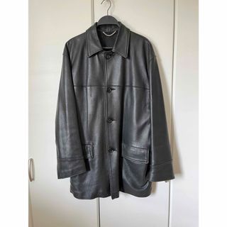 WACKO MARIA - M WACKO MARIA ワコマリア レザー カーコート　car coat