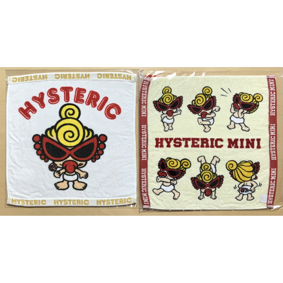 HYSTERIC MINI(ヒステリックミニ)のヒスミニ☆正規品☆新品☆ハンドタオル☆2枚セット☆ヒステリックミニ☆49 インテリア/住まい/日用品の日用品/生活雑貨/旅行(タオル/バス用品)の商品写真