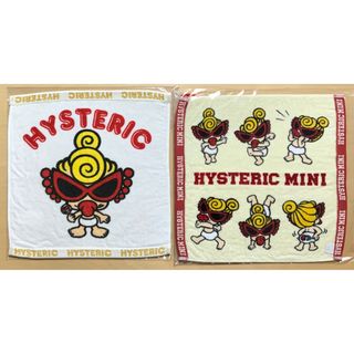 ヒステリックミニ(HYSTERIC MINI)のヒスミニ☆正規品☆新品☆ハンドタオル☆2枚セット☆ヒステリックミニ☆49(タオル/バス用品)