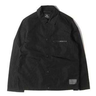 美品 Paul Smith ポールスミス ジャケット サイズ:M LIMONTA ナイロン ミリタリー ブルゾン NYLON MILITARY BLOUSON コーチジャケット リモンタ PS ブラック 黒 アウター 上着【メンズ】【中古】