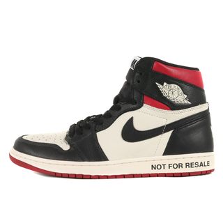 ナイキ(NIKE)の美品 NIKE ナイキ サイズ:28.5cm AIR JORDAN 1 RETRO HIGH OG NRG NOT FOR RESALE (861428-106) エアジョーダン1 レトロ ハイ ノット フォー セールス セイル ブラック バーシティレッド US10.5 ハイカット スニーカー シューズ 靴【メンズ】【中古】(スニーカー)