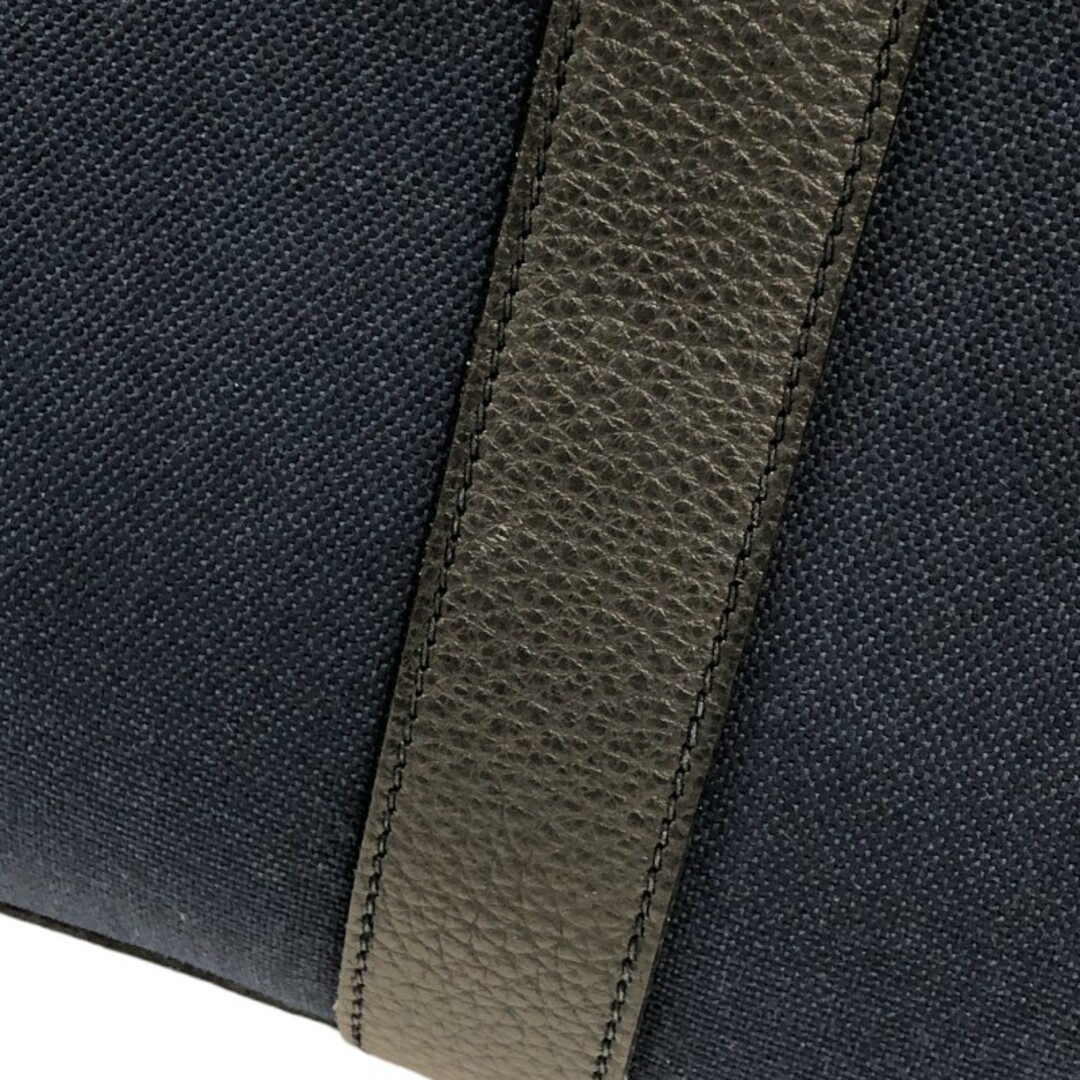 Hermes - エルメス HERMES ガーデンファイルMM Z刻 ネイビー/ブラック Hermes - エルメス HERMES ガーデンファイルMM Z刻 ネイビー/ブラック