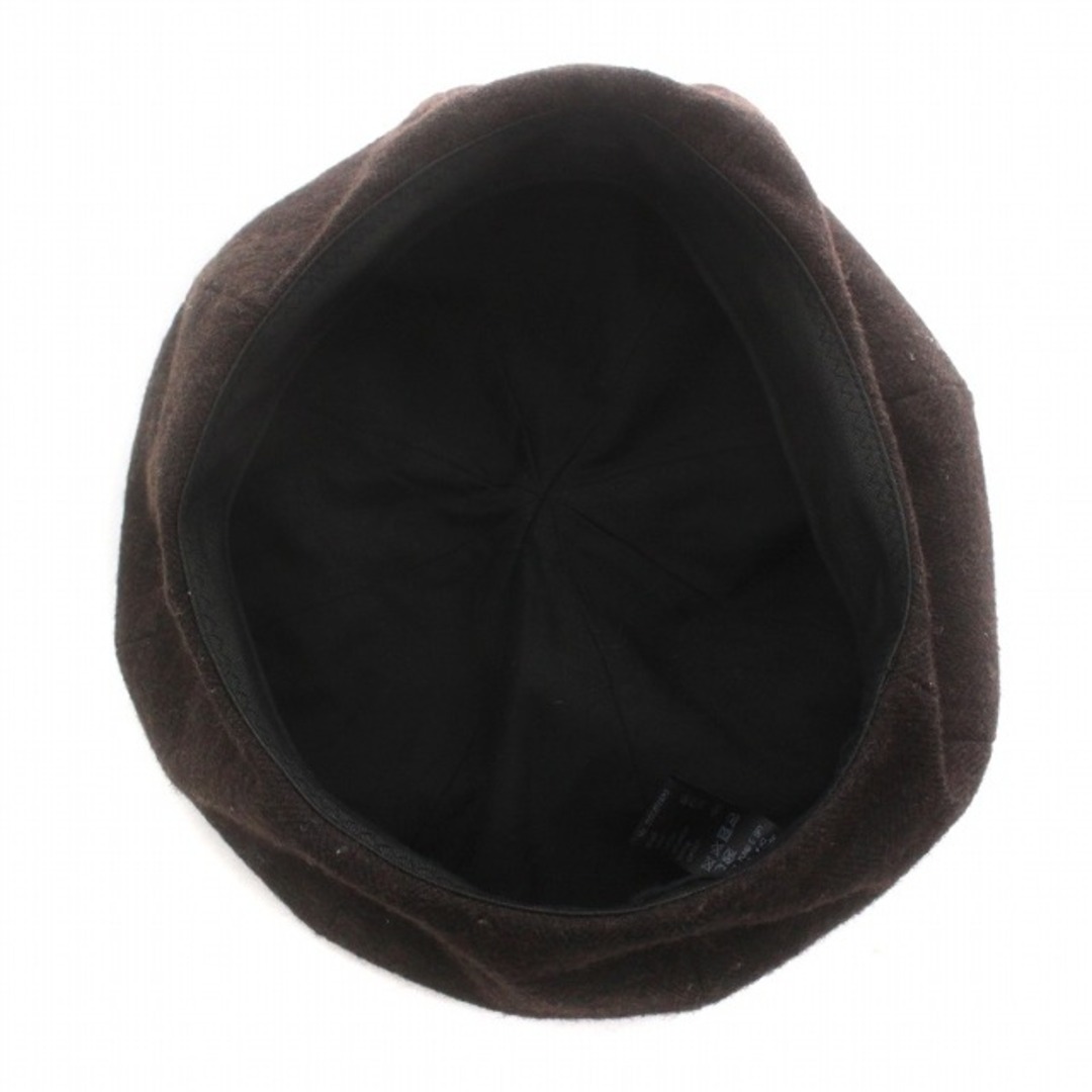 CA4LA(カシラ)のカシラ CA4LA ベレー帽 帽子 ウール 羊毛 茶 ブラウン DOU01695 レディースの帽子(ハンチング/ベレー帽)の商品写真