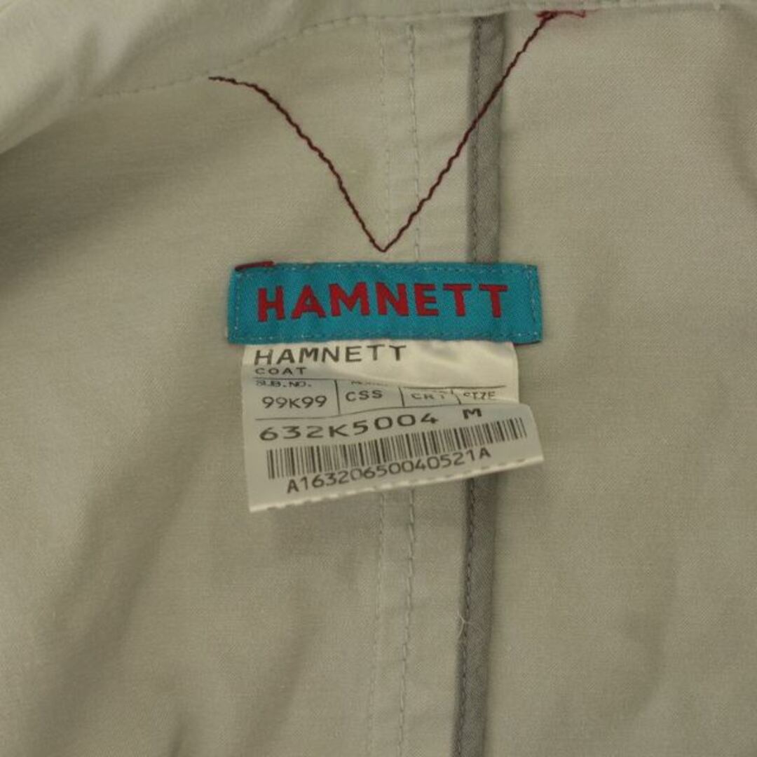 KATHARINE HAMNETT(キャサリンハムネット)のKATHARINE HAMNETT ステンカラーコート M ライトグレー メンズのジャケット/アウター(ステンカラーコート)の商品写真