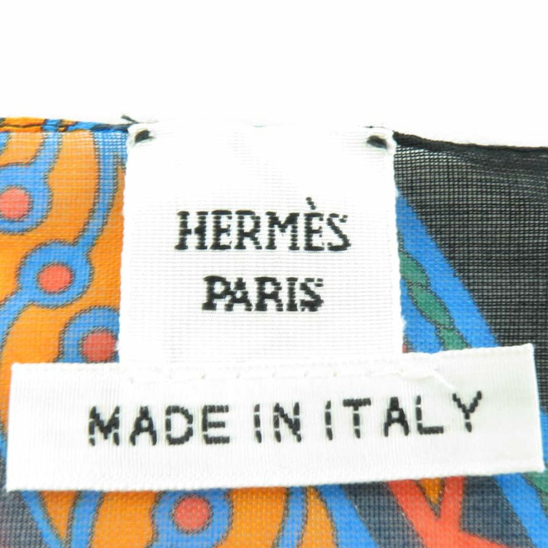 Hermes(エルメス)のエルメス HERMES ショール スカーフ コットン マルチカラー レディース 送料無料【中古】 e58193f レディースのファッション小物(マフラー/ショール)の商品写真