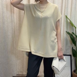 ローブ(ROBE)の《Bluefronce/ブルーフロンス》《Robe/ローブ》コットンニット(ニット/セーター)