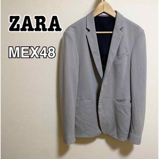 ザラ(ZARA)のZARA／ジャケット／グレー(テーラードジャケット)