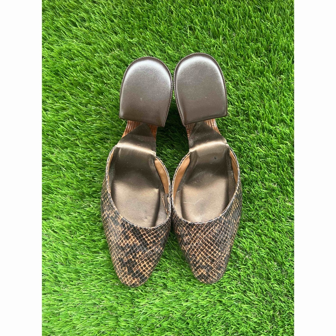 送料無料ライン対応ショップ限定キャンペーン Ameri ヒールサンダル MULE UP STEP VINTAGE 靴