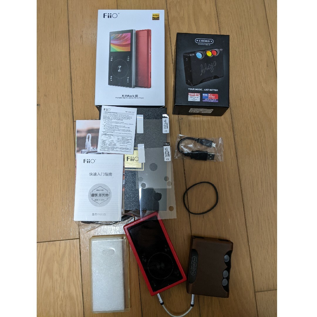 CHORD MOJO、FIIO X3MARK3、ONSO同軸デジタルケーブルの通販 by kiyo's