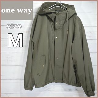 one*way - one wayワンウェイ ボリュームスリーブ マウンテンパーカー ライトアウター