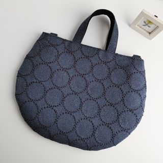 ミナペルホネン(mina perhonen)のミナペルホネン　peitto bag風　2way ショルダーにも　タンバリン(バッグ)