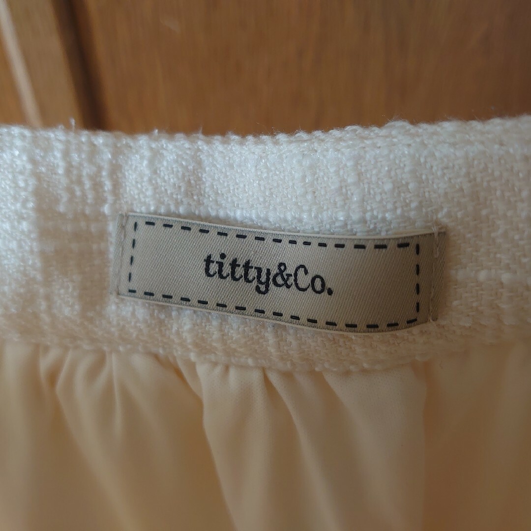 titty&co(ティティアンドコー)のtitty&Co. ティティアンドコー　ミニスカート　サロペットミニスカート レディースのスカート(ミニスカート)の商品写真