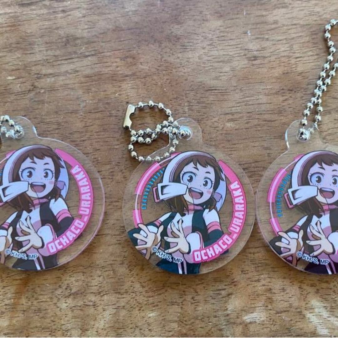 僕のヒーローアカデミア ヒロアカ アクリミニ アクリルキーチェーン 麗日お茶子 メンズのジャケット/アウター(ノーカラージャケット)の商品写真