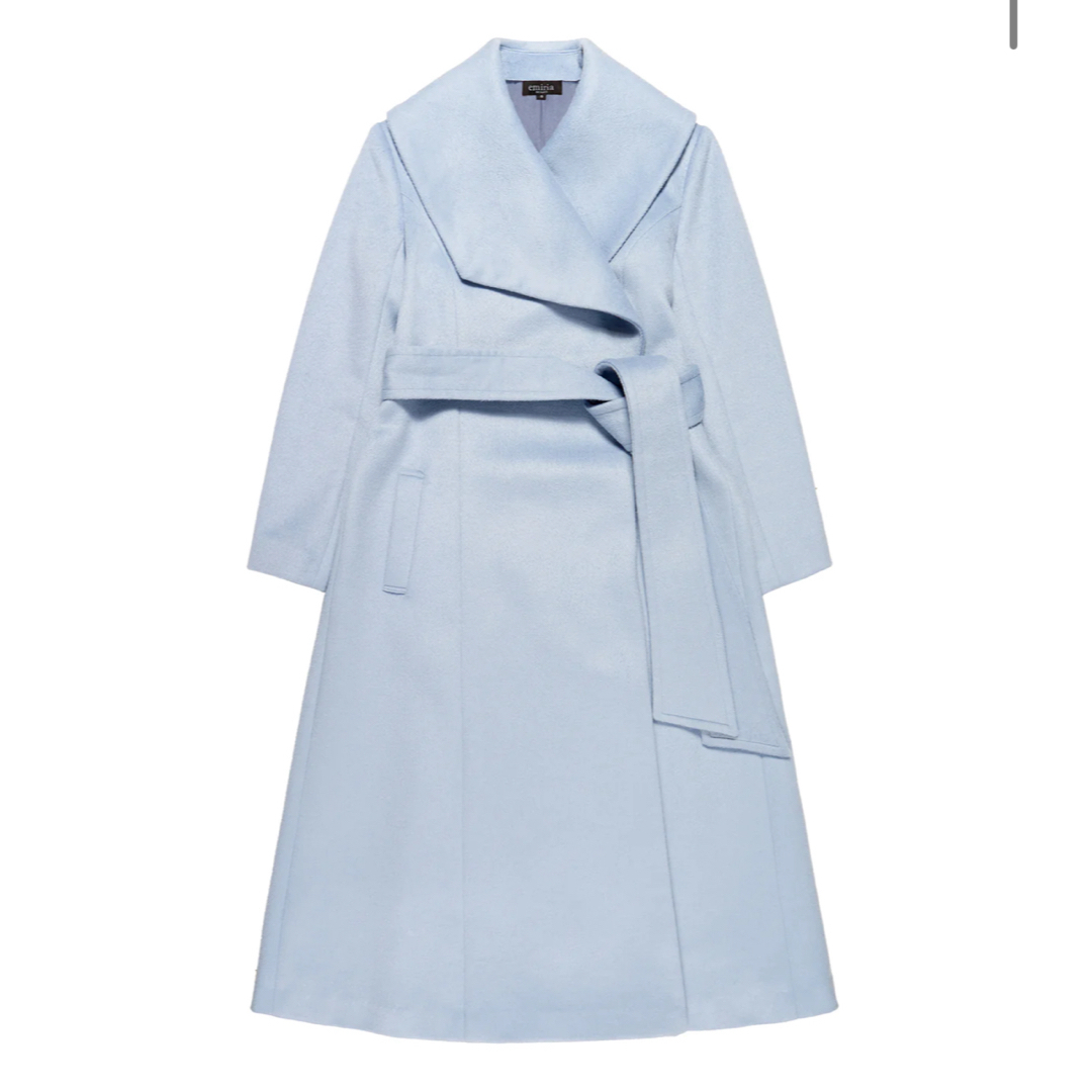 EmiriaWiz(エミリアウィズ)のClassique big collar coat、ビックカラーコート レディースのジャケット/アウター(ロングコート)の商品写真