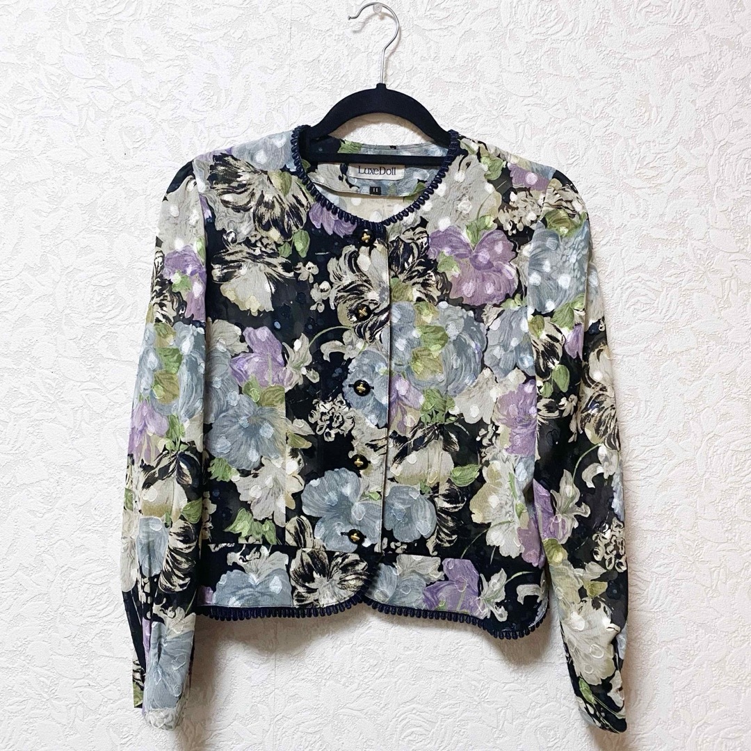 極美品 イントロダクション大人可愛い♡金箔加工 レザー 極美品 イントロダクション大人可愛い♡金箔加工 レザー