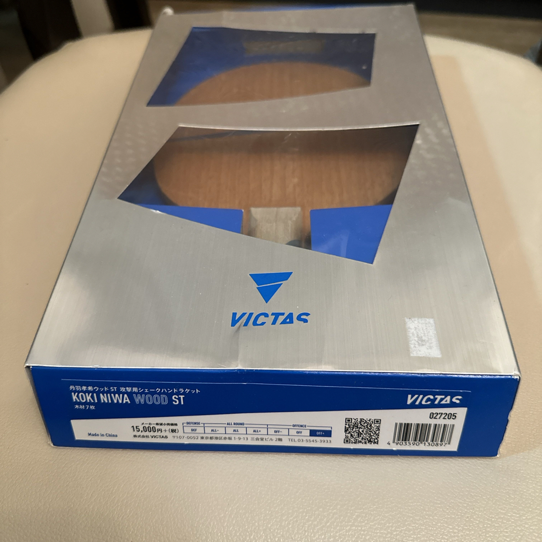 VICTAS(ヴィクタス)のVICTAS ヴィクタス 卓球ラケット VICTAS KOKI NIWA WOO メンズのメンズ その他(その他)の商品写真