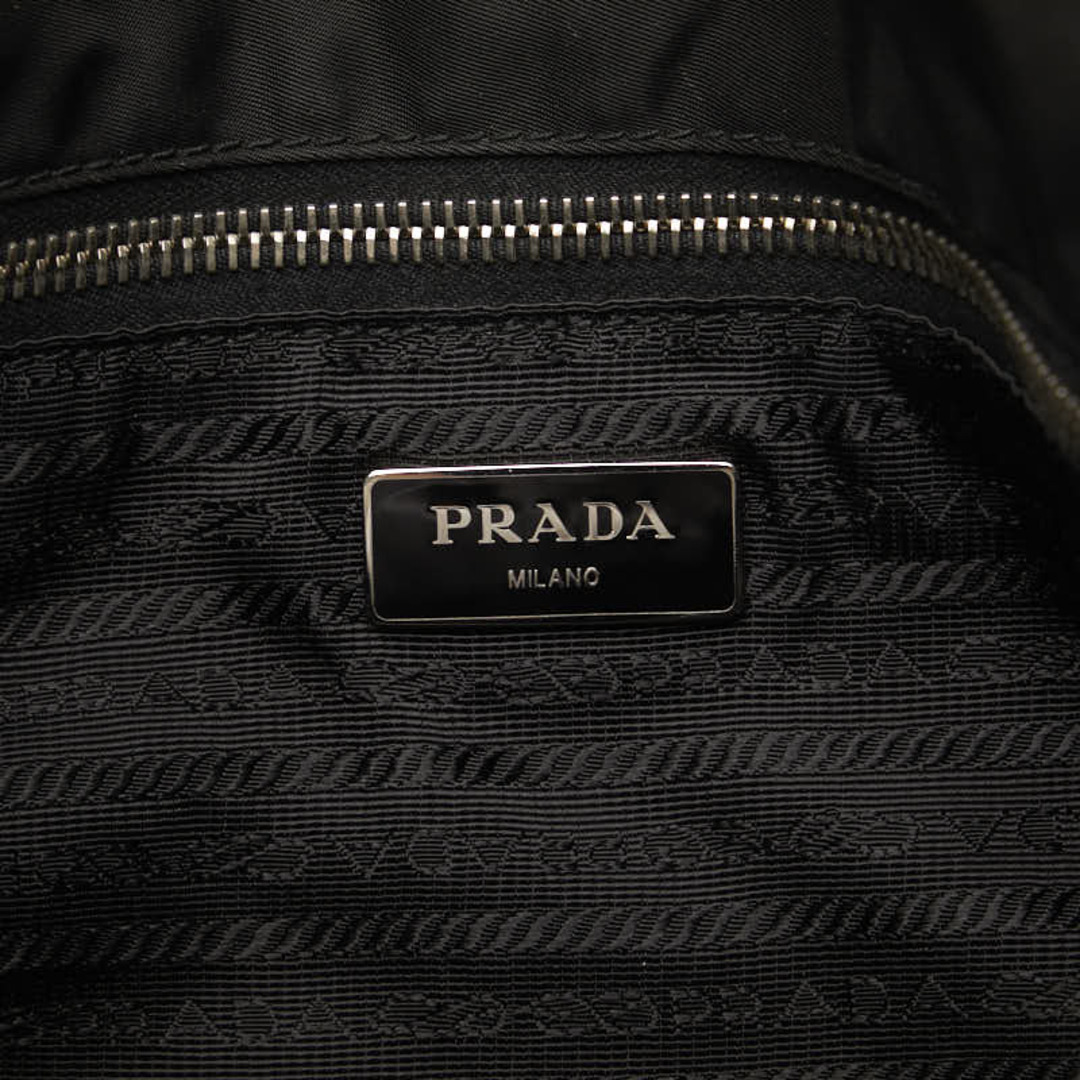 PRADA(プラダ)のプラダ ビジュー ハンドバッグ トートバッグ ナイロン レザー レディース PRADA 【1-0137988】 レディースのバッグ(ハンドバッグ)の商品写真